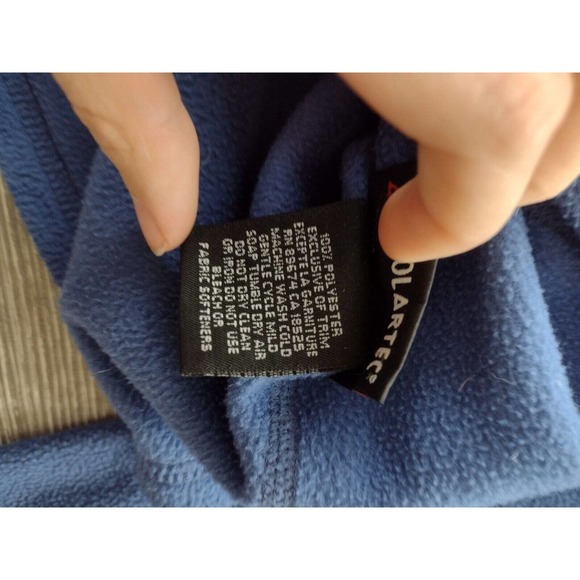 Mountain Hardwear womens Fleece pullover Sz 6 Blue Fleece sweater - Picture 4 of 10